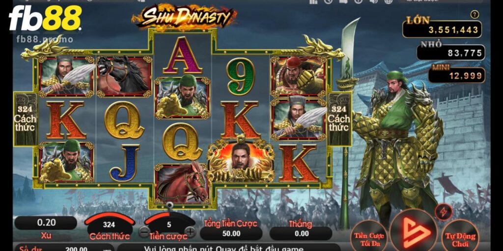 Khám phá Fb88 game Shu Dynasty hấp dẫn